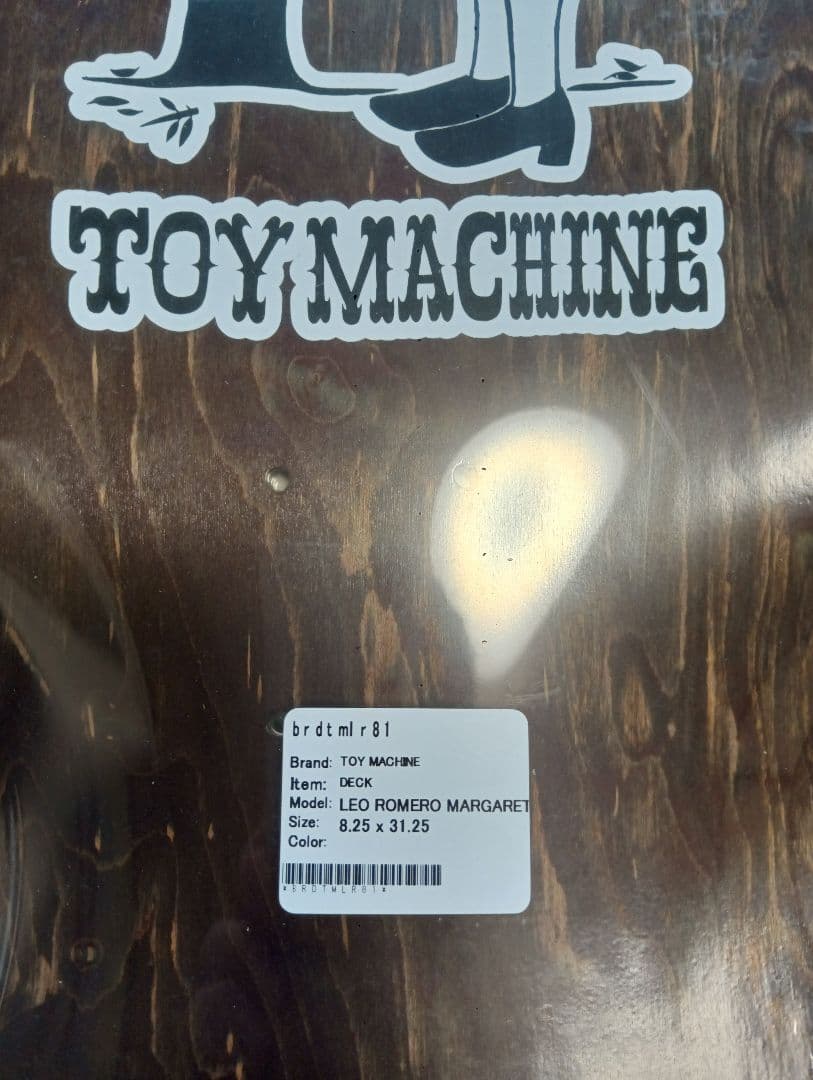 TOY MACHINE LEO ROMERO MARGARETE 8.25 新品
