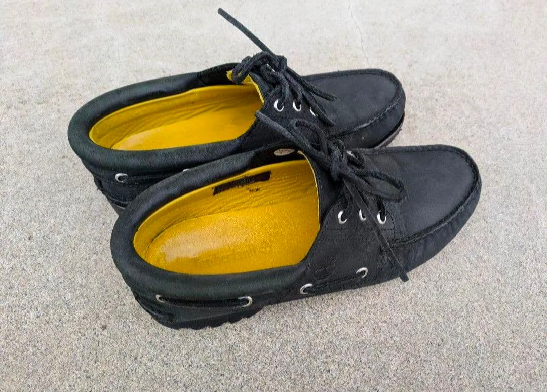 【希少】Timberland ティンバー 3eye スリーアイ 26 黒 OYY