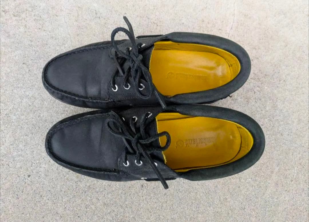 【希少】Timberland ティンバー 3eye スリーアイ 26 黒 OYY