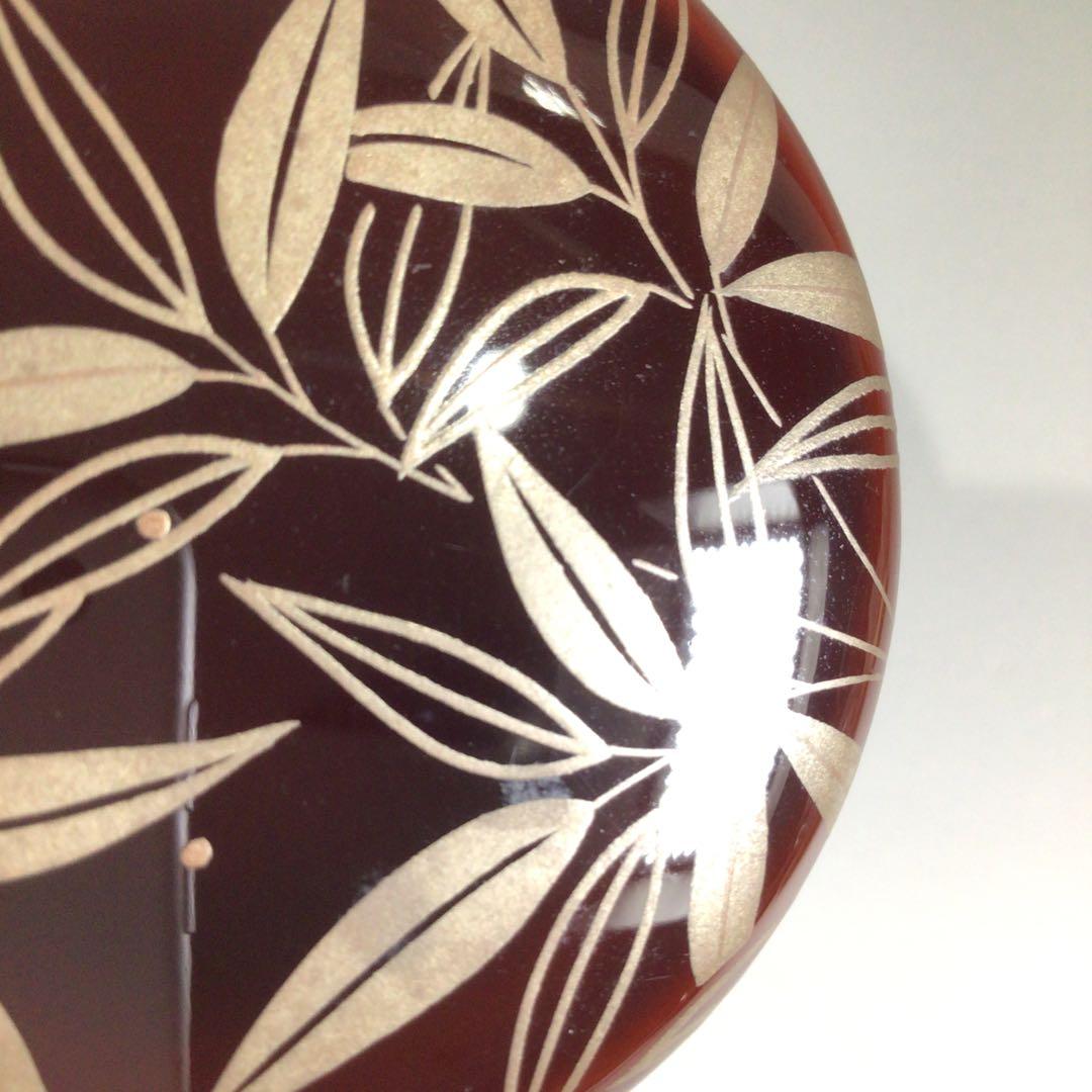 P629 棗 『吉田一峰作』『溜塗』『惺斉好』『笹蒔絵』『中棗』 共