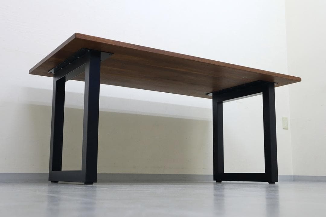 美品 マスターウォール ワイルドウッド ダイニングテーブル ウォールナット無垢材