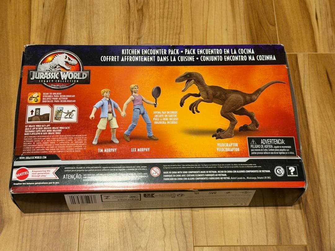 新品マテル ジュラシックワールド レガシーコレクション キッチンエンカウンター