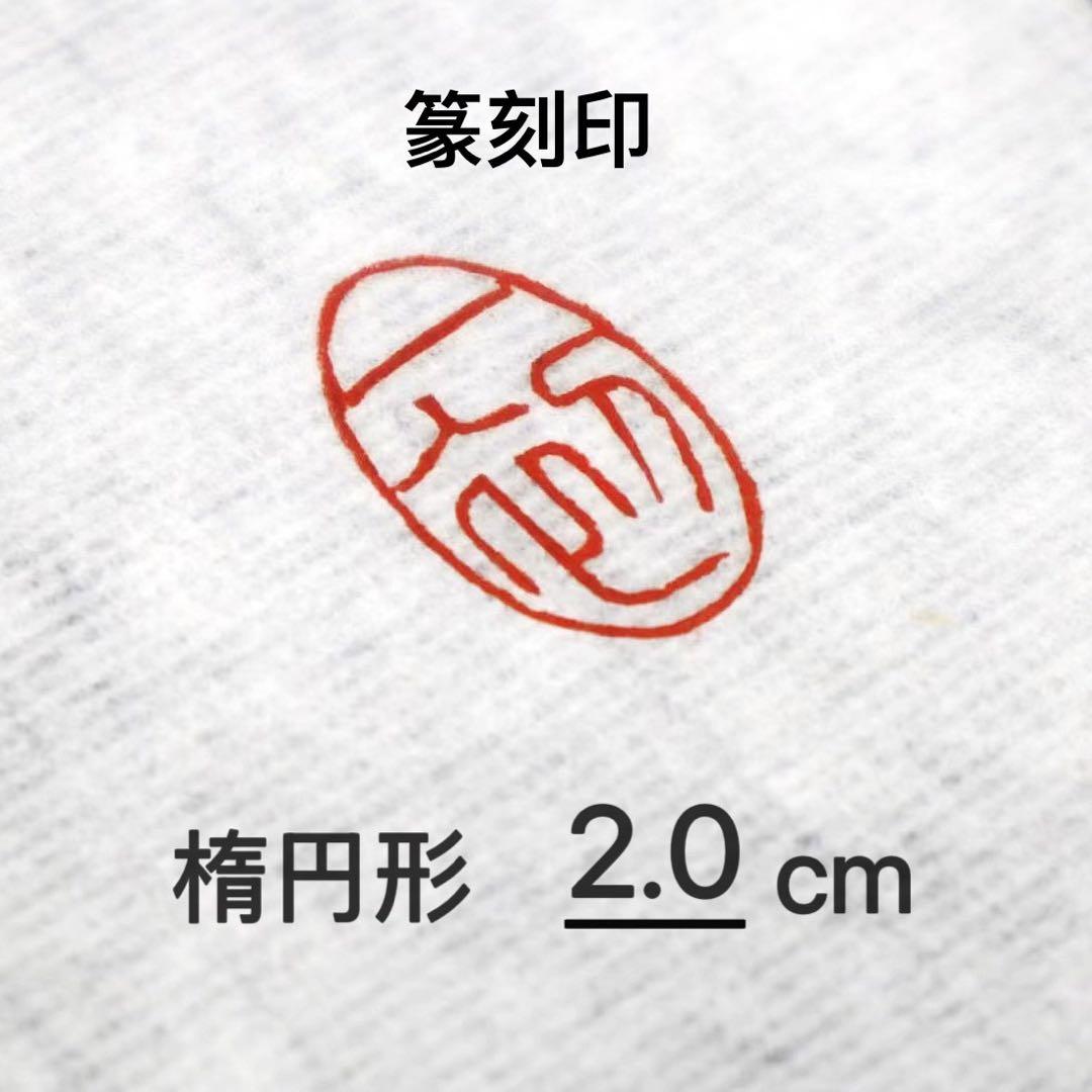 楕円形篆刻印 2cm 落款印 遊印 雅印 引首印 氏名印 書道印 - メルカリ
