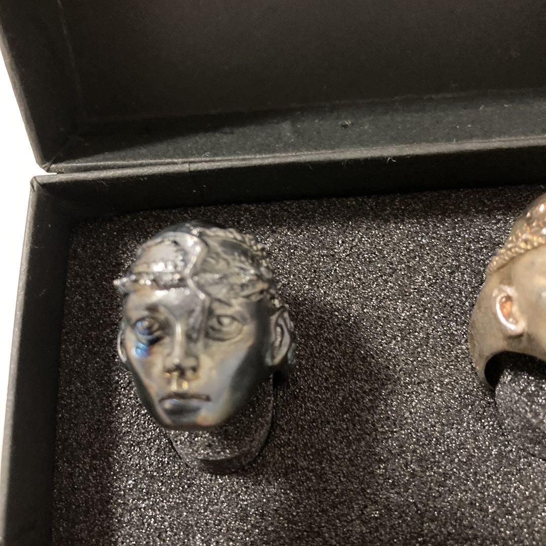 未使用　望月峯太郎　ドラゴンヘッド　龍頭リング　2個セット　指輪