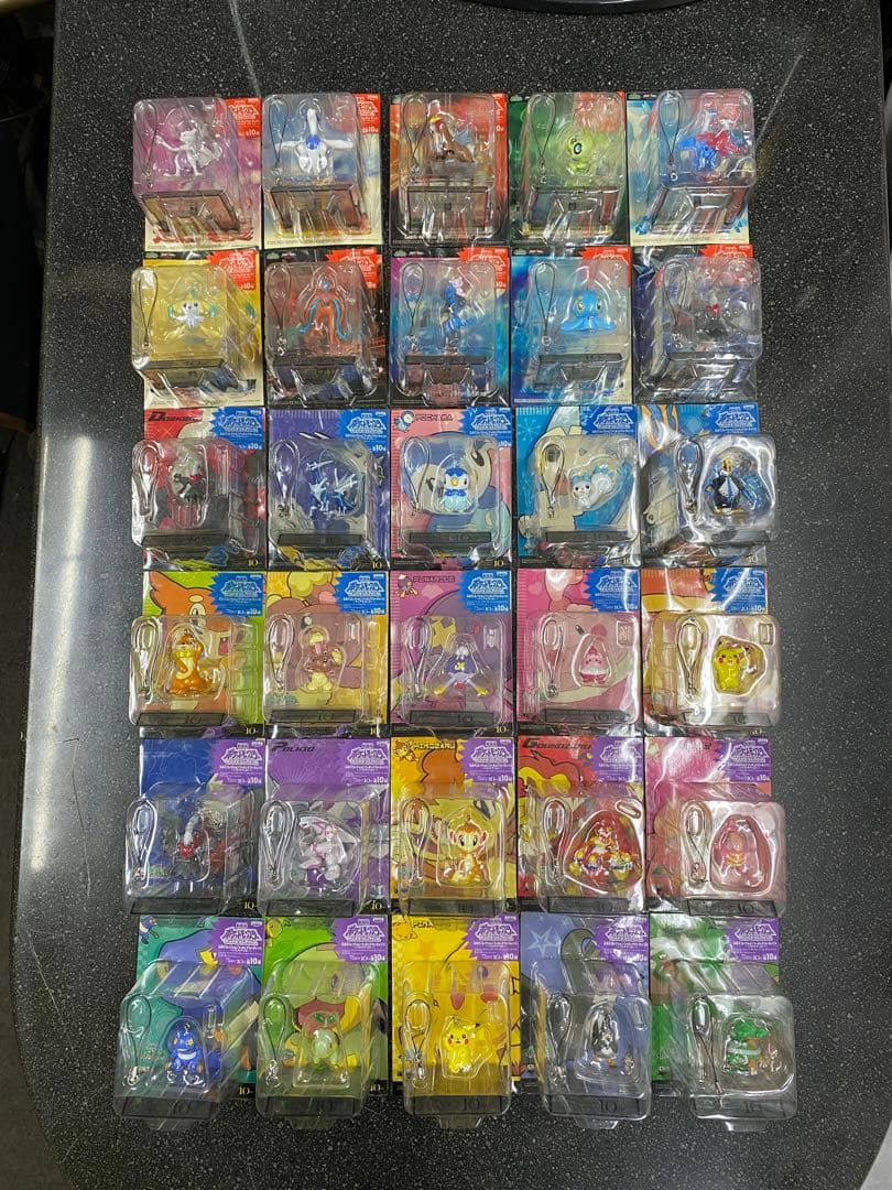 ポケットモンスター 台座付コレクションフィギュアストラップ 全30種 非売品