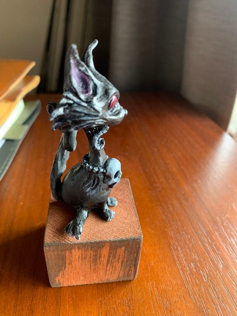 カゲマルデザイン　クロネコ　クラッチ　希少