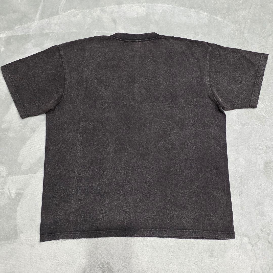 ナンバーナイン スカルプリントTシャツ 3 黒 ドクロ school スカル