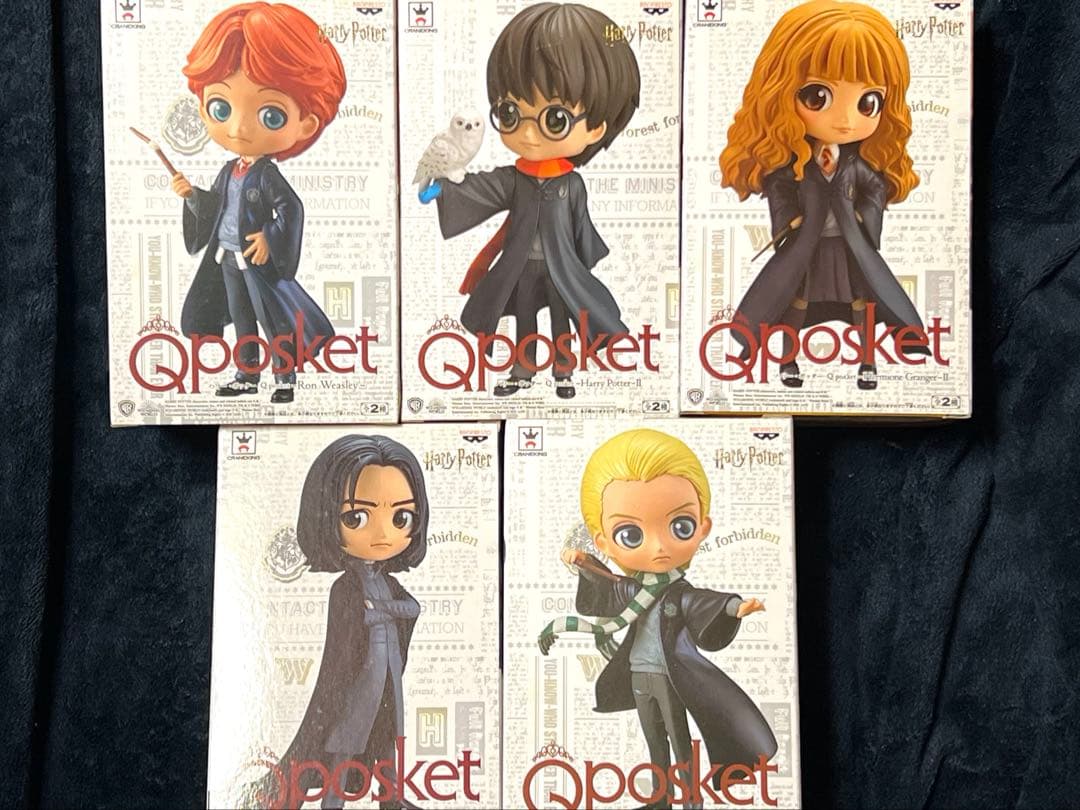 ハリーポッター　フィギュア　Qposket 5点セット