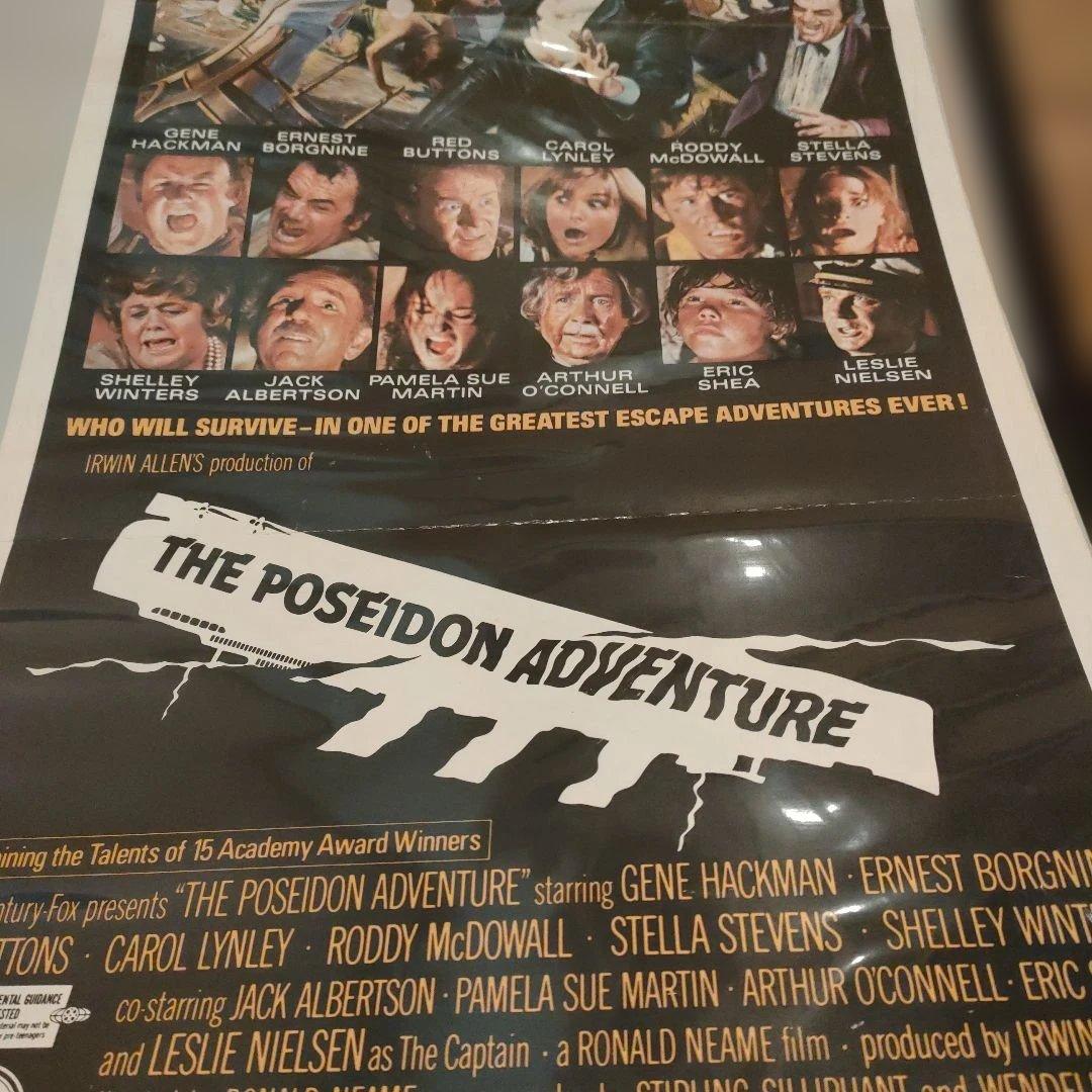 「ポセイドンアドベンチャー」USオリジナル版インサートサイズ映画ポスター