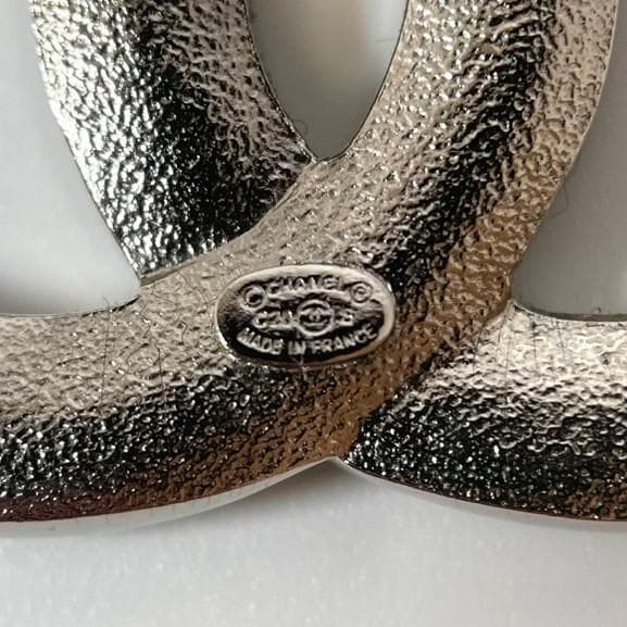 美品 C20 CHANEL シャネル CC ココマーク ブローチ ラインストーン