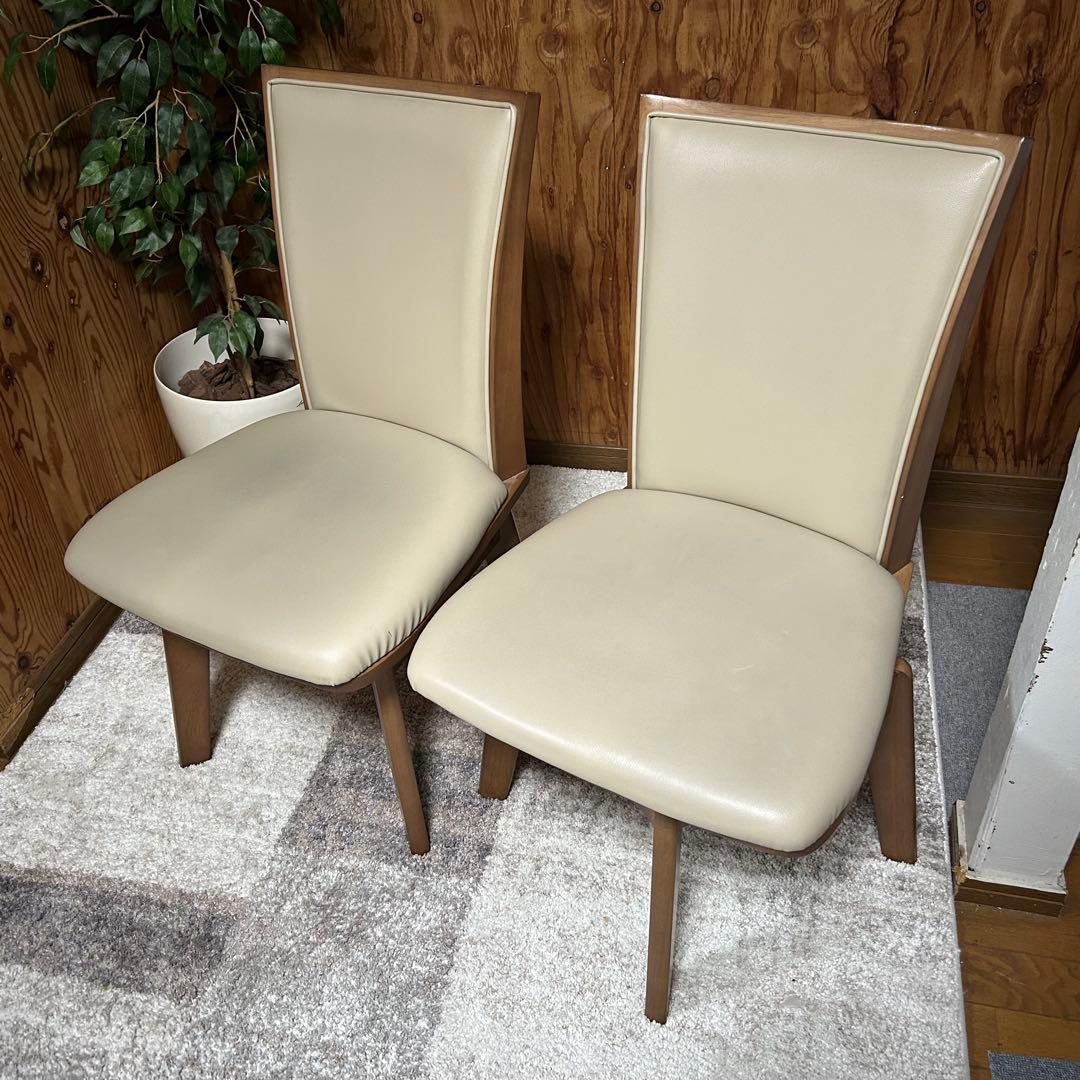 都内23区送料無料❗️ ニトリ　ダイニングテーブル　回転チェア　ダイニングセット✨