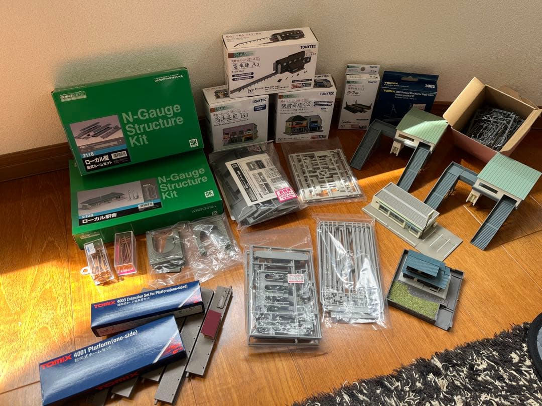 Nゲージ TOMIX、KATO ストラクチャー＆ジオラマ作成キット