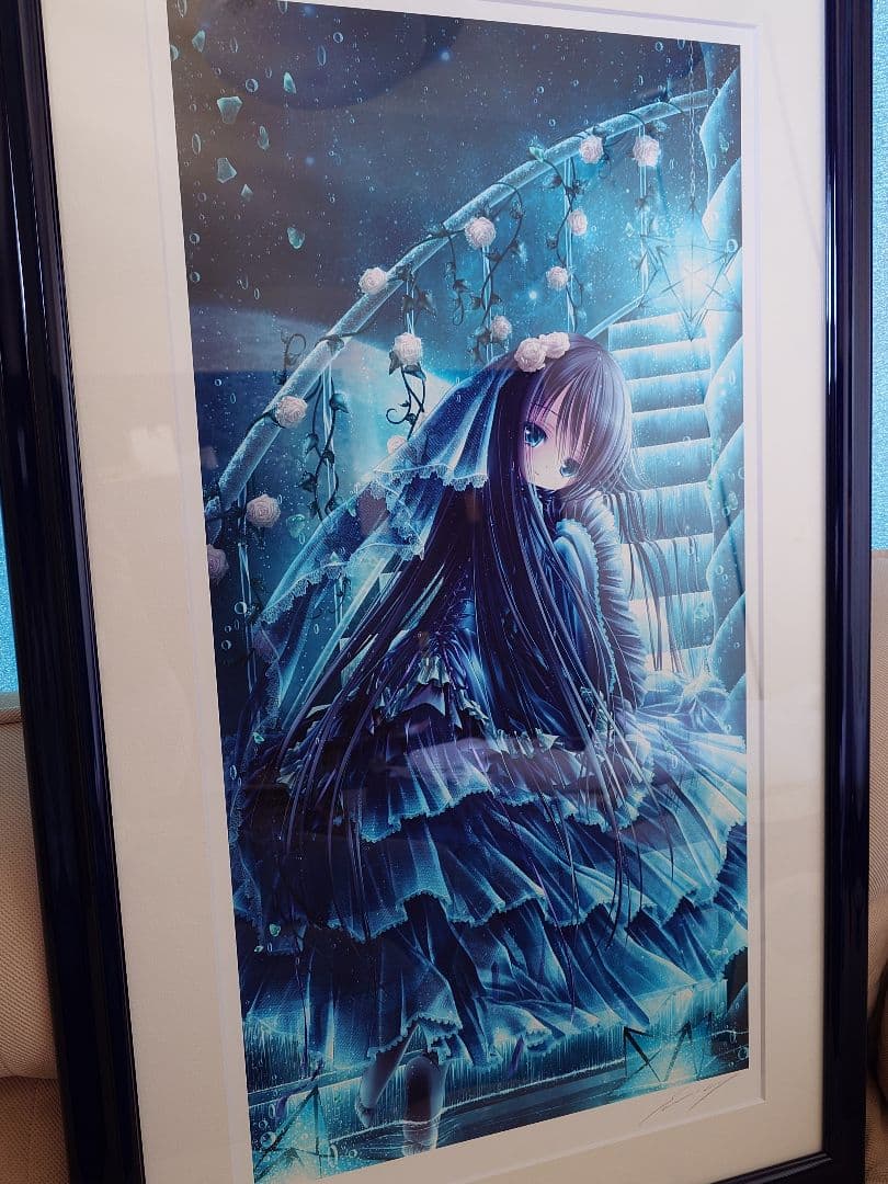 てぃんくる版画 THE BLUE WORLD てぃんくる 版画 THE BLUE WORLD