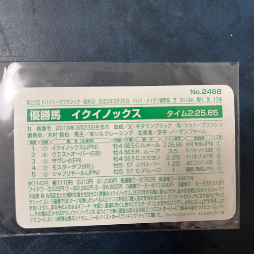 まねき馬倶楽部 引退記念sp 2468イクイノックス