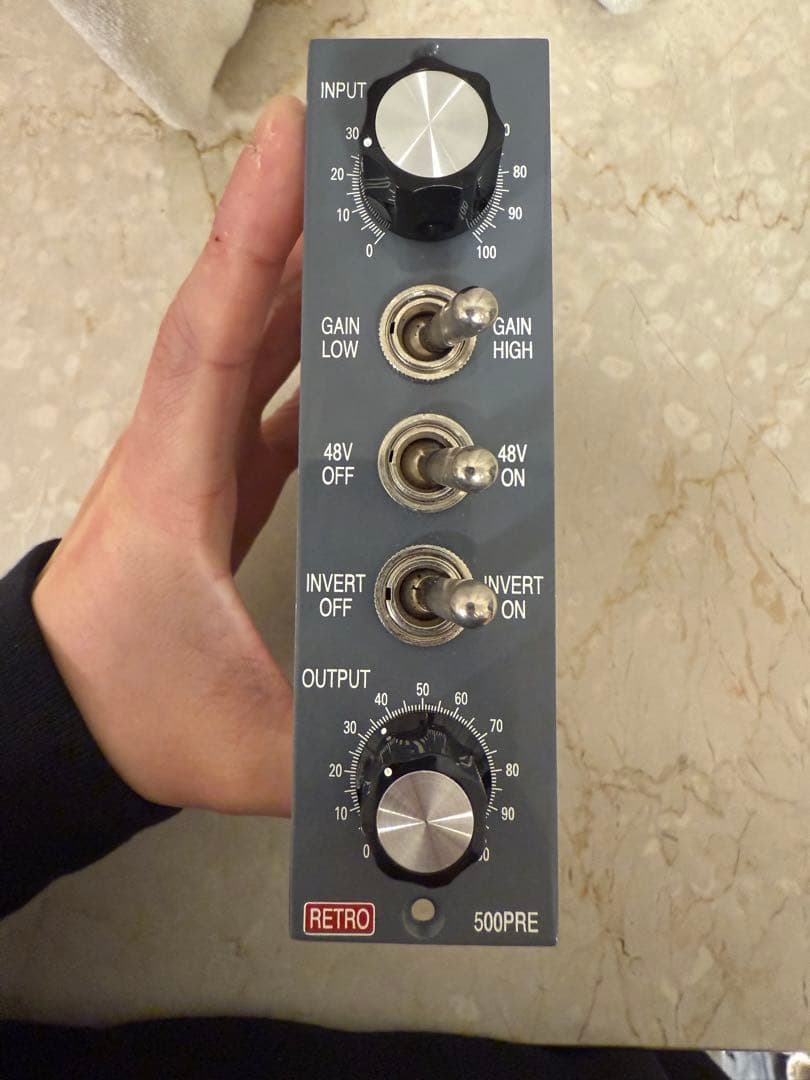 【美品/レア】Retro Instruments 500PRE プリアンプ