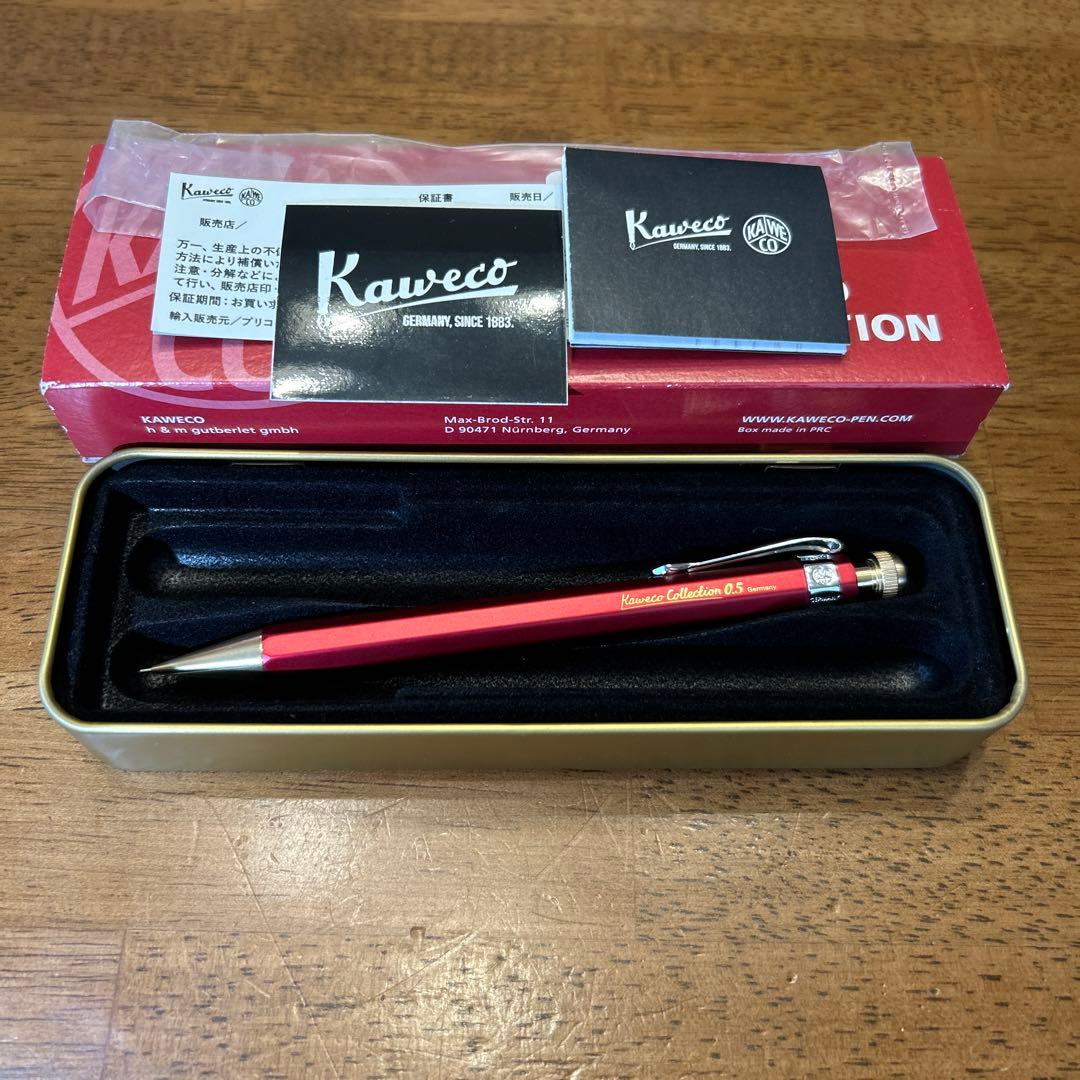 カヴェコスペシャルレッド 0.5 シャープペンシル クリップ付き - メルカリ