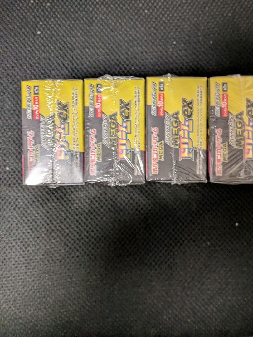 ポケモンカードゲーム メガドリームex　4BOX　シュリンクあり　MEGA　EX