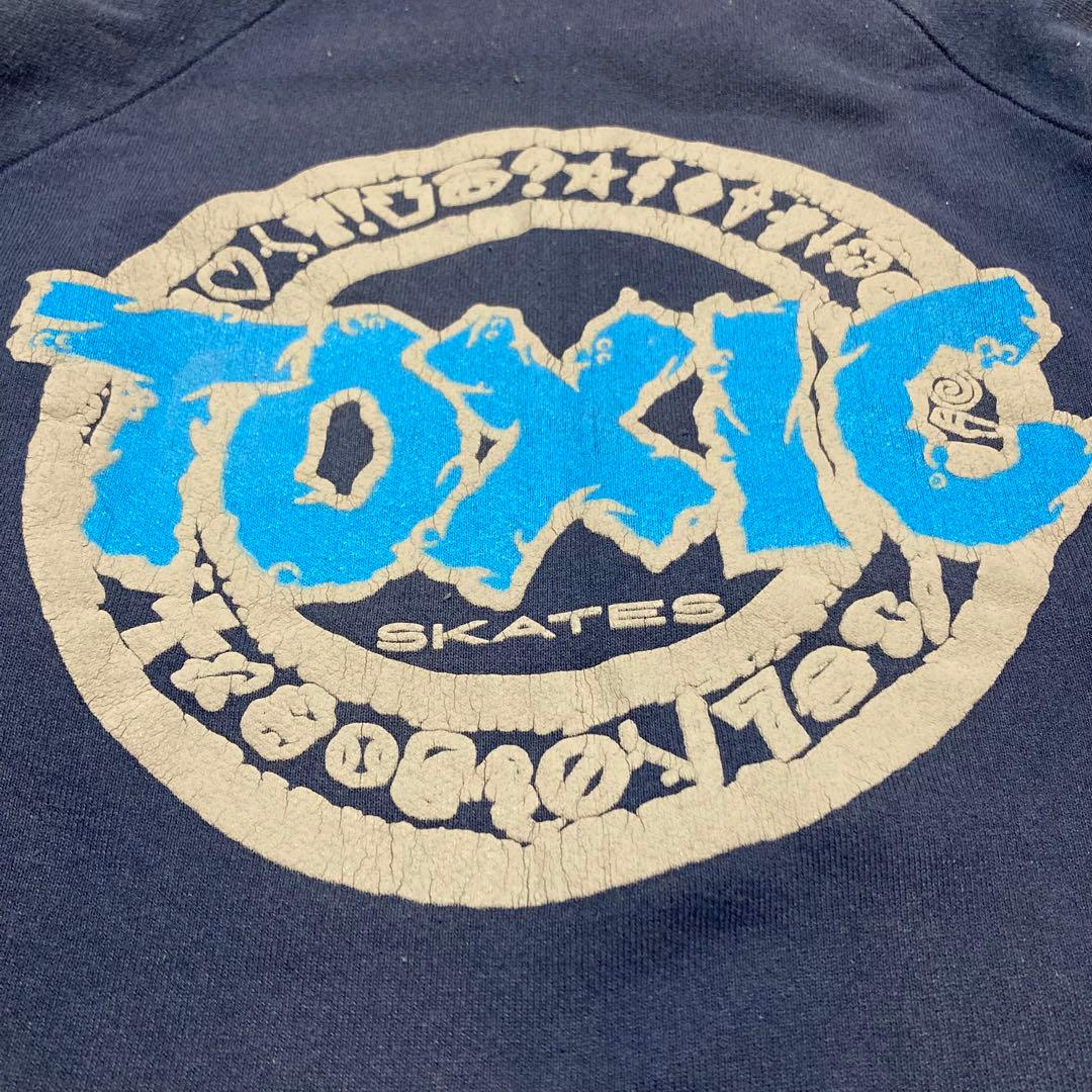 ビンテージ TOXIC SKATESトキシックスケーツ スウェット