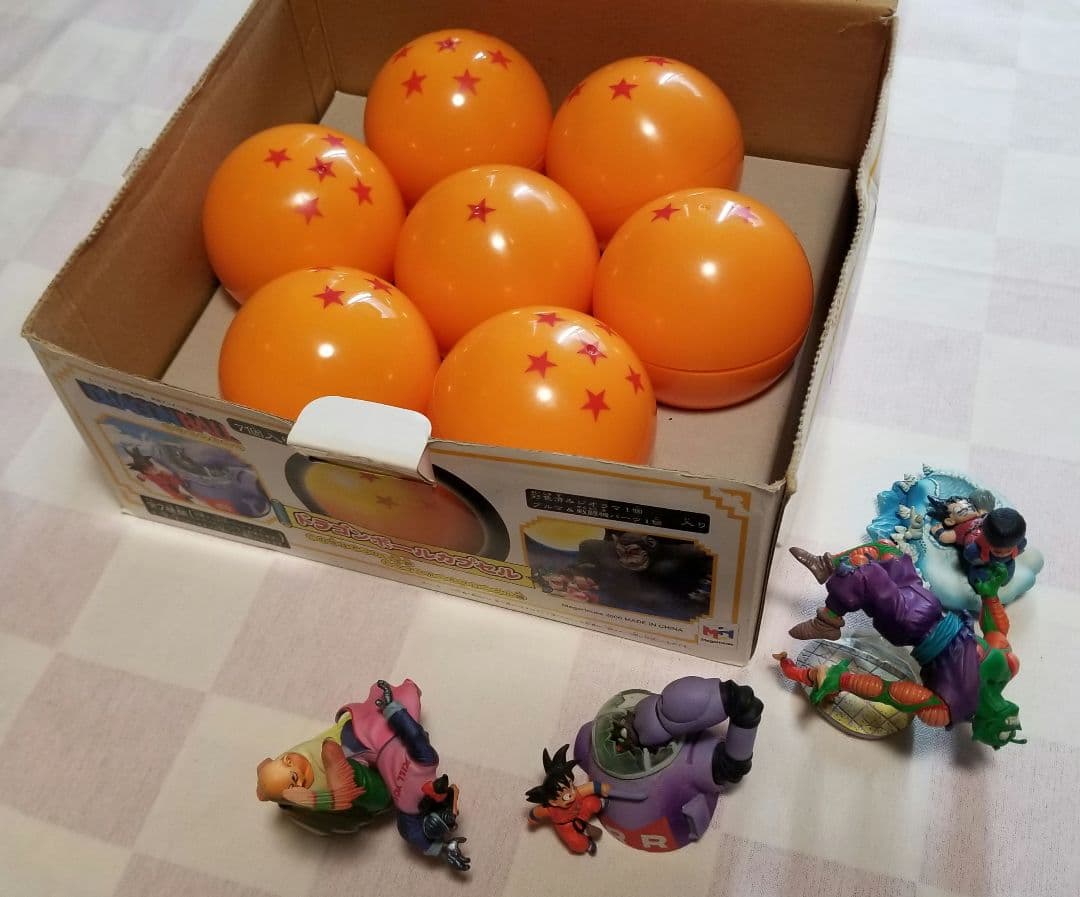 ドラゴンボールカプセル　クロニクル編　箱有り　4体