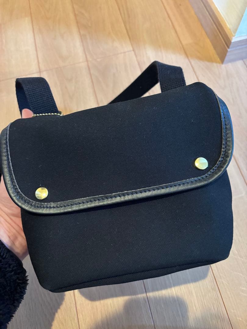 n*o様 Brady AVON MINI ブラック ショルダーバッグ
