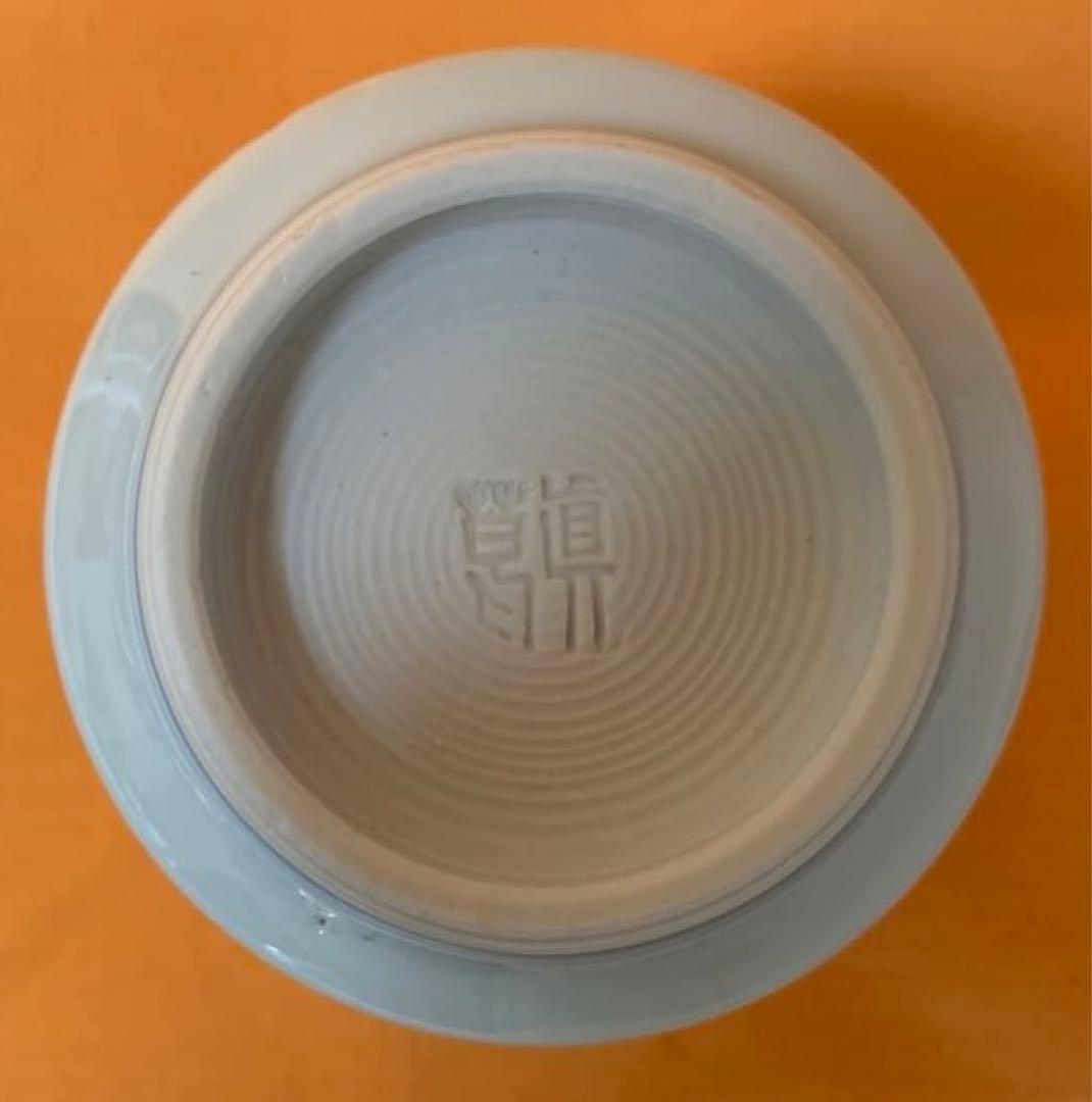 初代　宮川香山　作　眞葛焼　白磁　湯呑茶碗