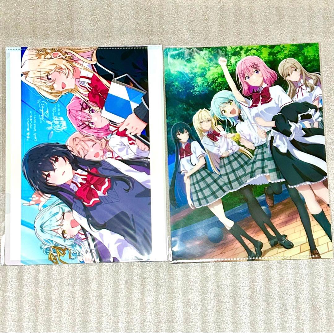 わたしが恋人になれるわけないじゃん特典クリアファイル原画 わたなれ特典 竹嶋えく わたしが恋人になれるわけないじゃん特典クリアファイル原画 わたなれ