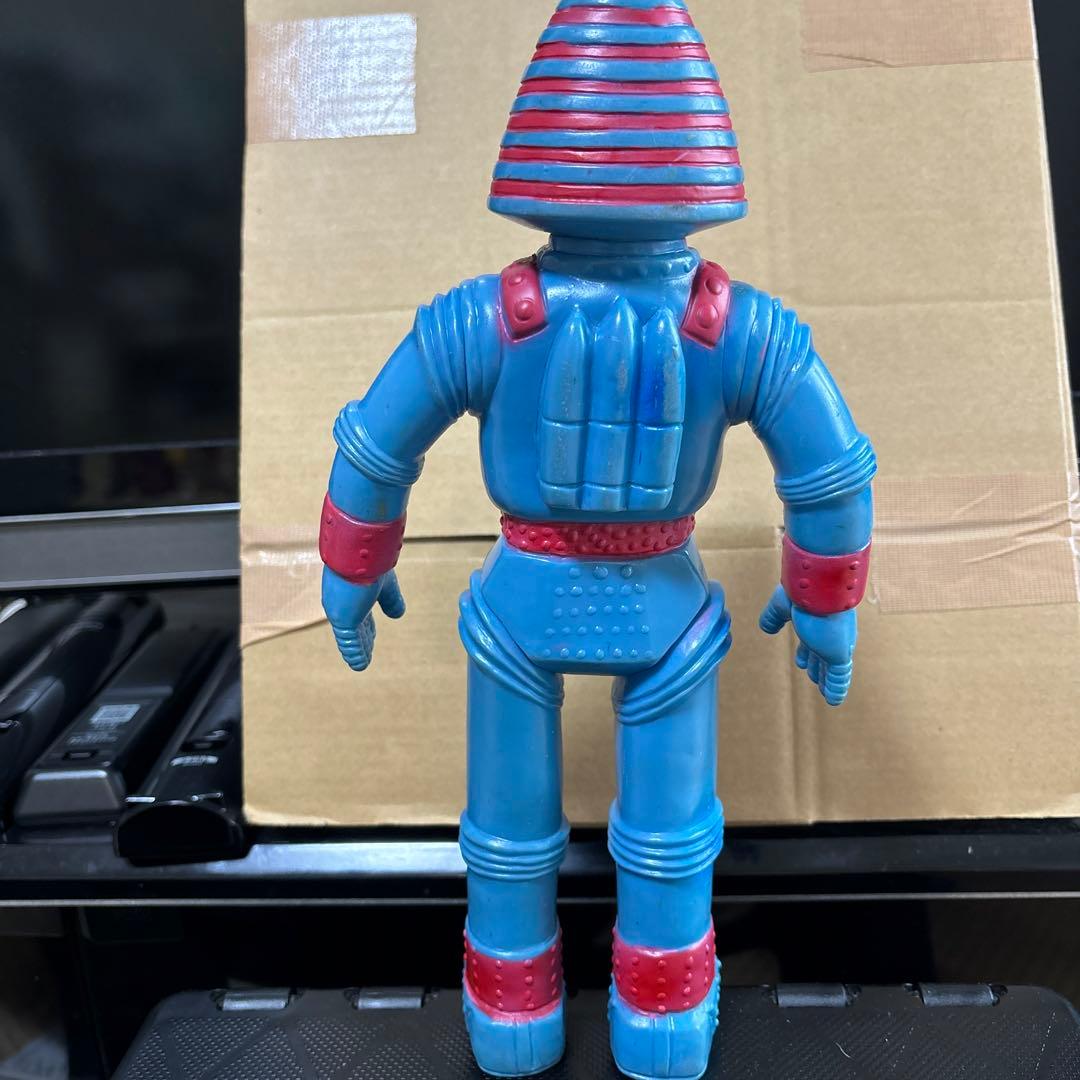 ジャイアントロボ　ブルマァク 昭和46年頃 当時物　ソフビ　29CM 東映
