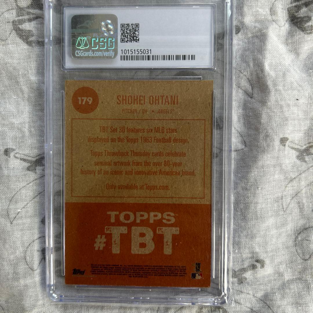 2018 TOPPS THROWBACK THURSDAY 大谷翔平　RC rc
