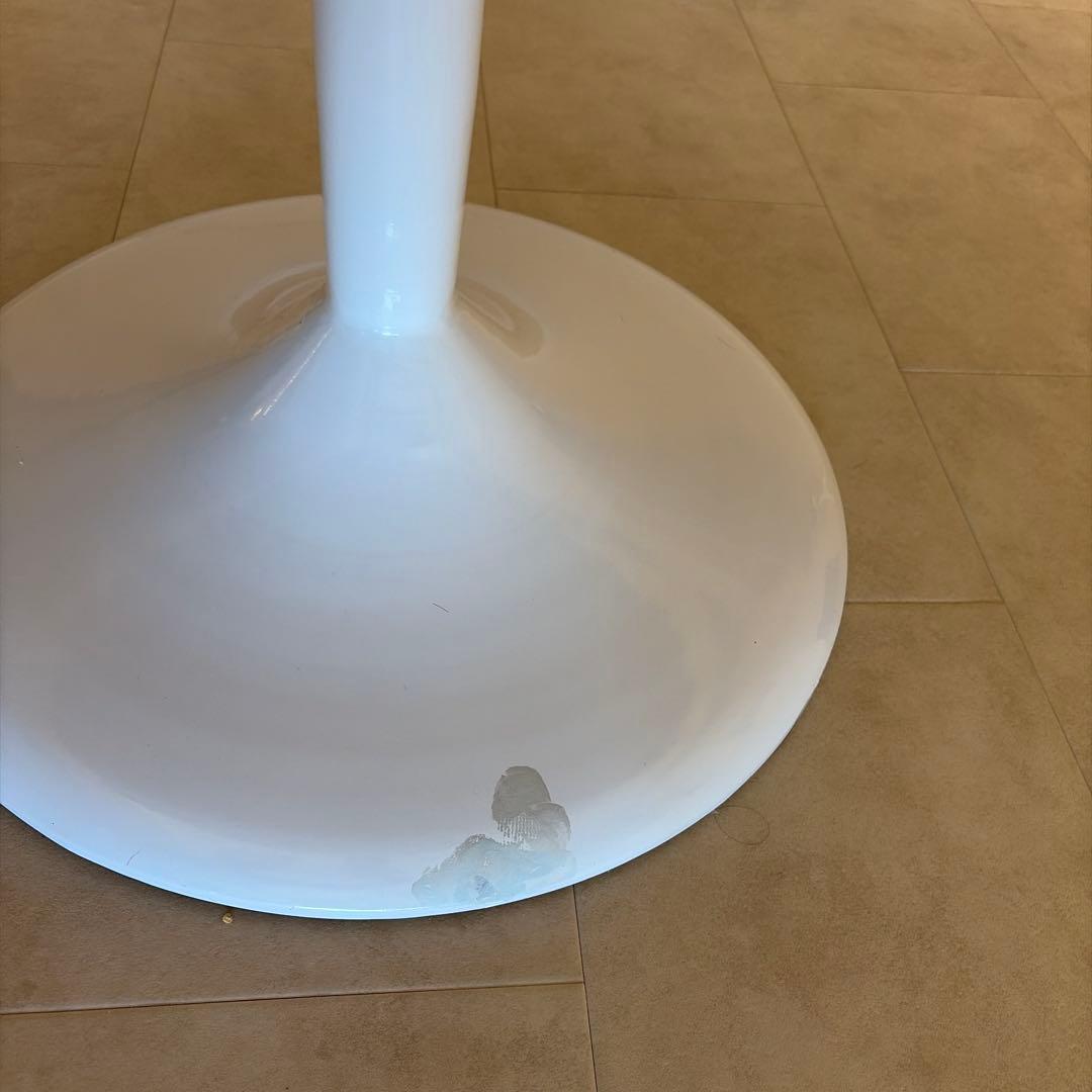 大理石 円形ダイニングテーブル 110cm