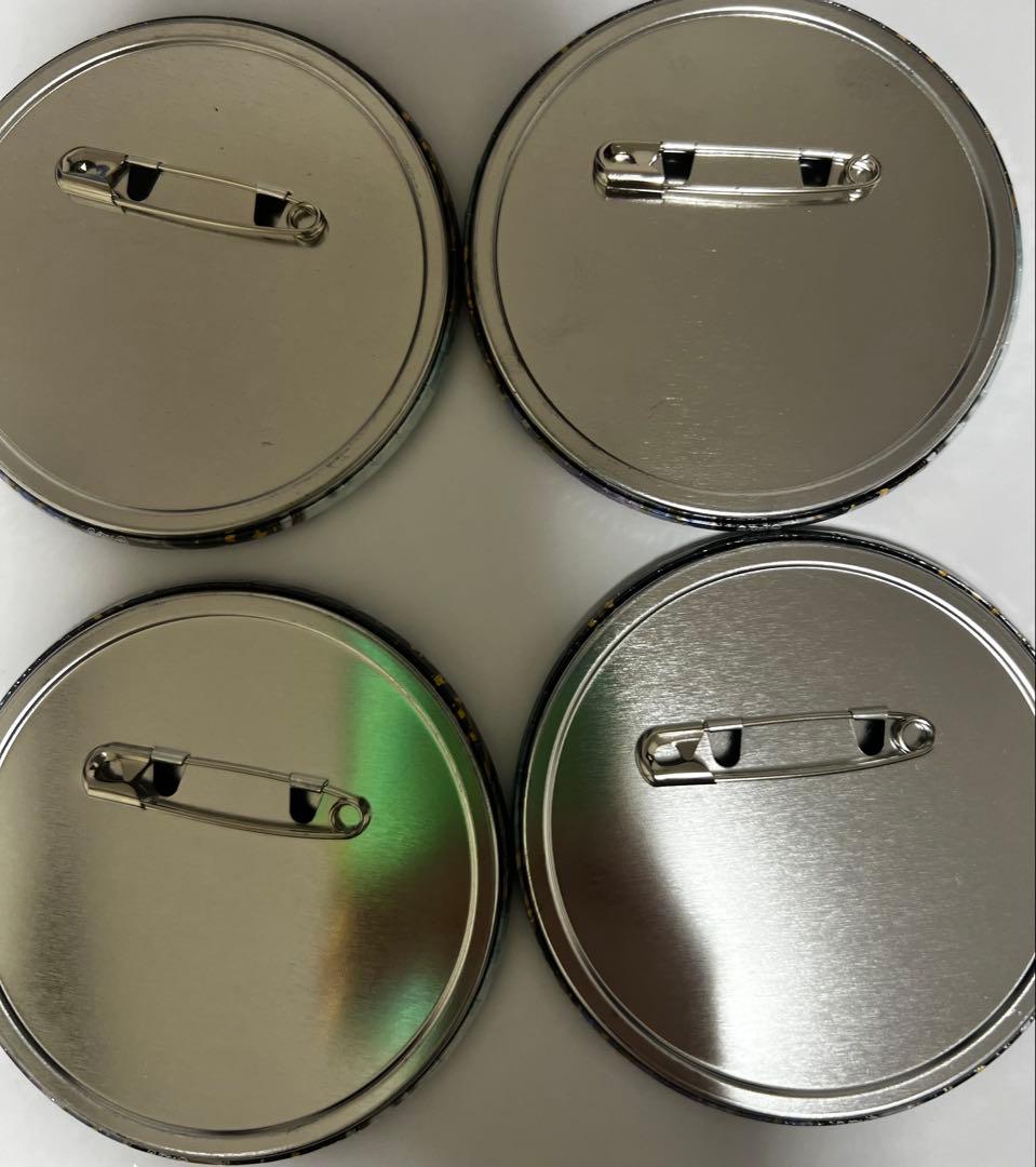 鬼滅の刃 原作 コレクション 缶バッジ 第4弾 実弥 4個セット