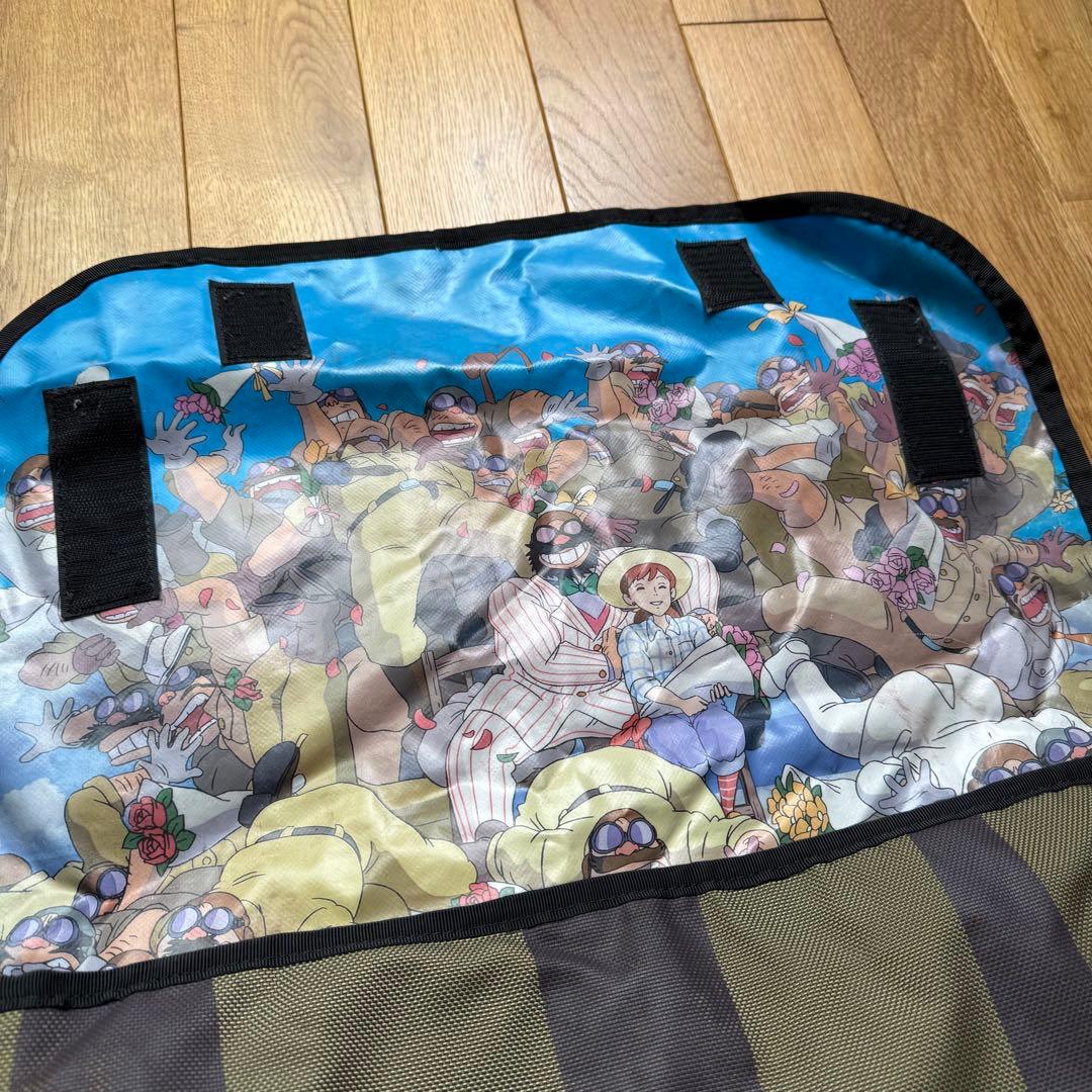 超希少　廃盤　ジブリ美術館限定　紅の豚　メンセンジャーバッグ　L マンマユート団