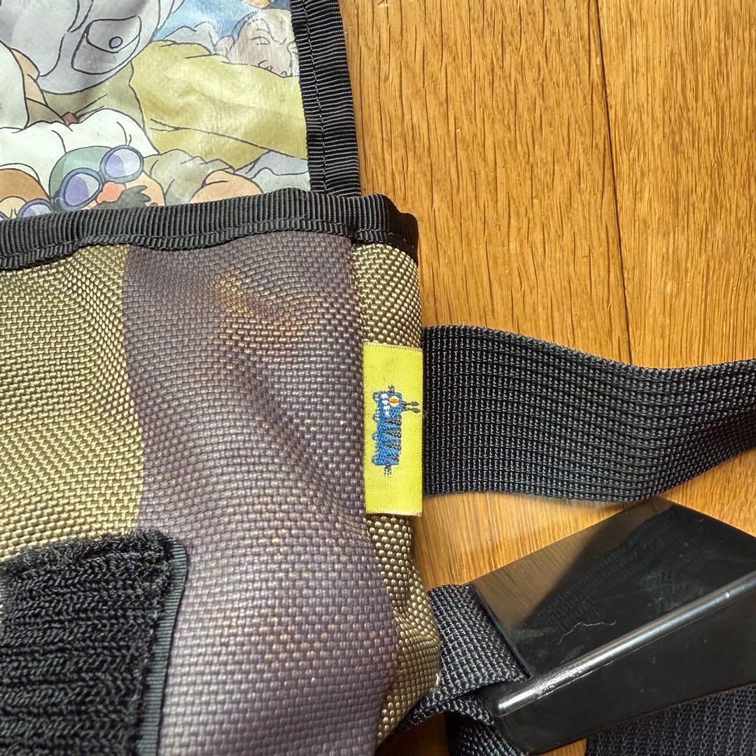 超希少　廃盤　ジブリ美術館限定　紅の豚　メンセンジャーバッグ　L マンマユート団