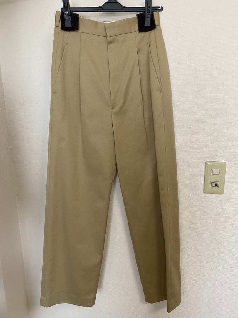 【新品・未使用・タグ付き】6(ROKU) コットン チノ パンツ