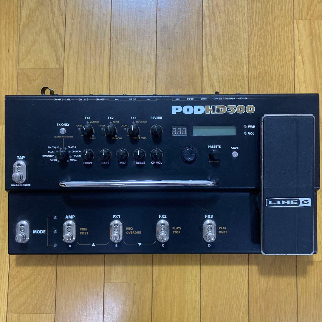 LINE6 ラインシックス POD HD 300 ギター用 エフェクター