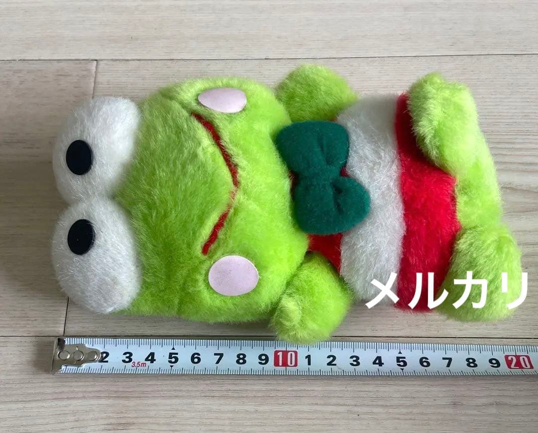 サンリオ けろけろけろっぴ ぬいぐるみ 旧ロゴ レトロ 日本製 音が鳴る