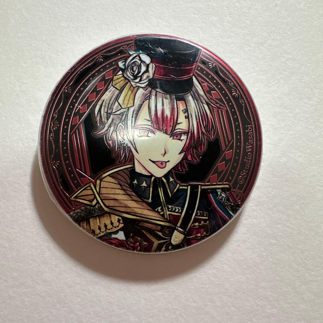 期間限定】あくねこ メタル缶バッジ アモン