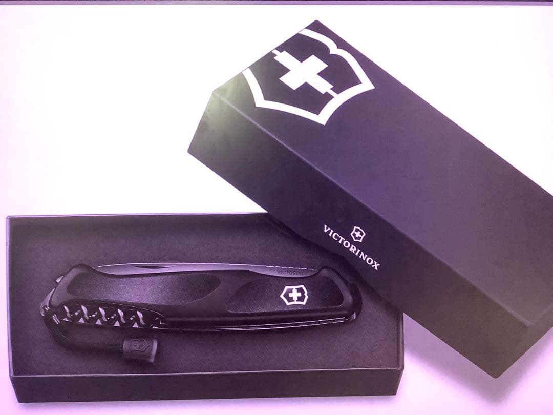 ★新品★victorinox onyx black レンジャーグリップ55