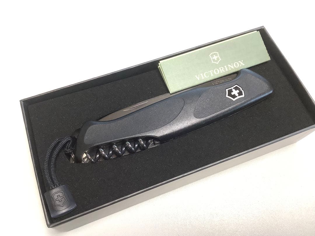 ★新品★victorinox onyx black レンジャーグリップ55