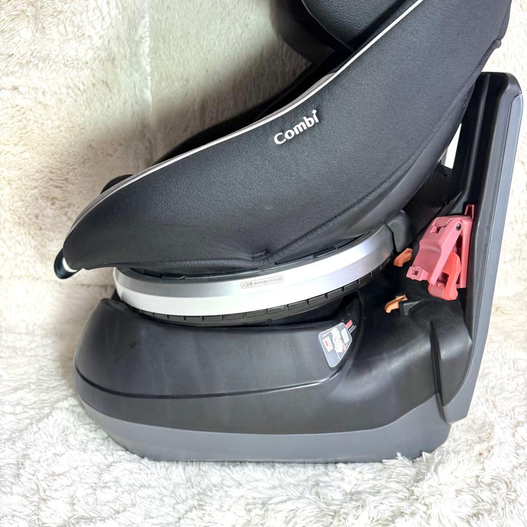 【美品】Combi クルムーヴスマート JG-600 シートベルト固定 新生児