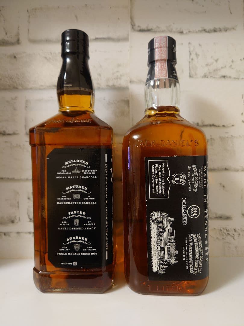 くりりんさん絶賛】Jack Daniel's old.No7 1.0×2本 - メルカリ