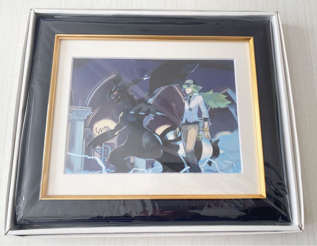 ポケモン コレクタブルアート Nのレシラム Nのゼクロム