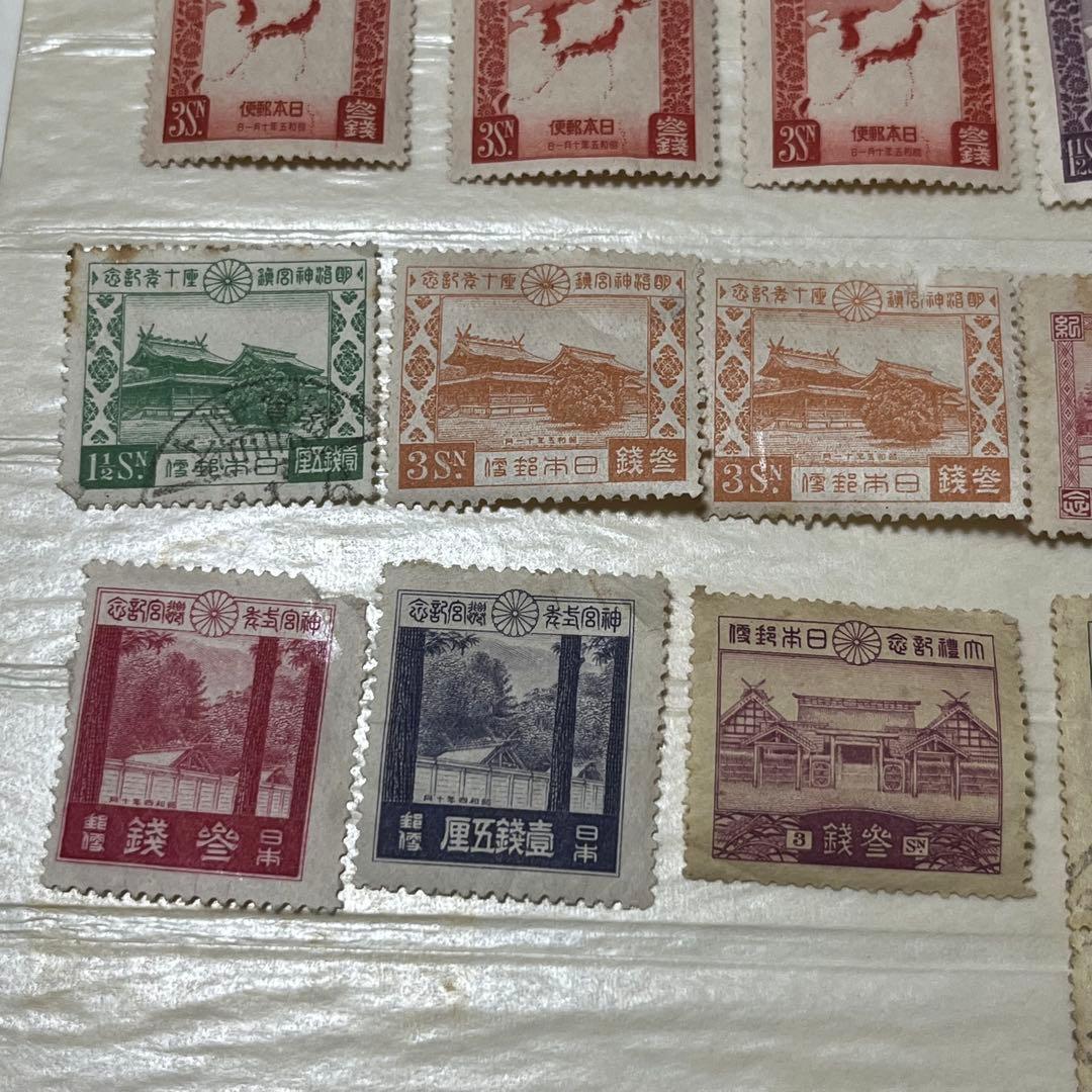 日本切手まとめ売り 未使用多数 昭和初期〜大正期 郵趣 コレクション