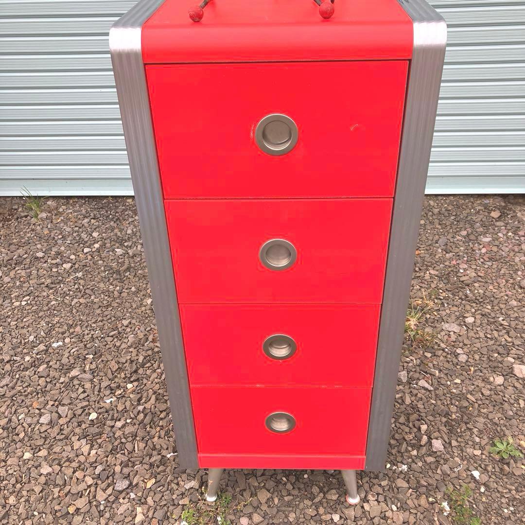 昭和レトロ スペースエイジ レグナテック チェスト 収納 ミッド