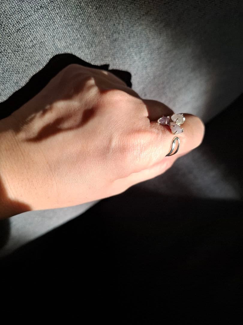 KINARIYA キナリヤ クンツァイト シルバーリング