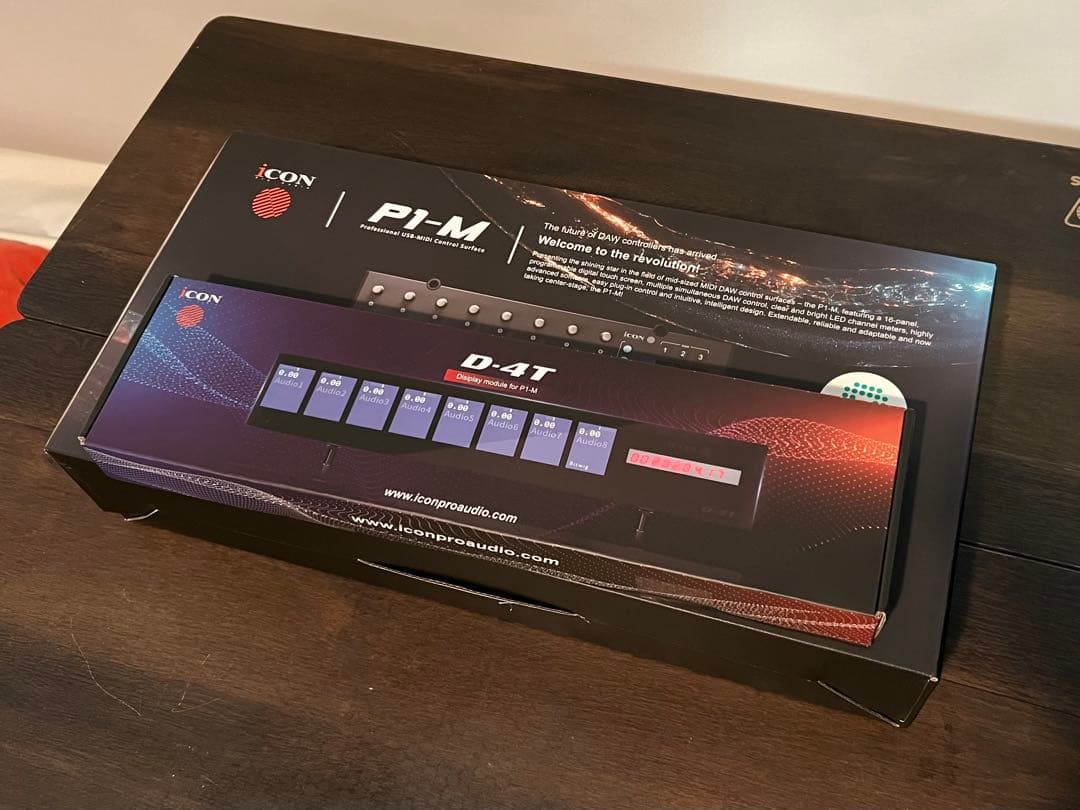 美品】iCON P1-M & D4T セットDAWコントローラー（4ヶ月使用） - メルカリ