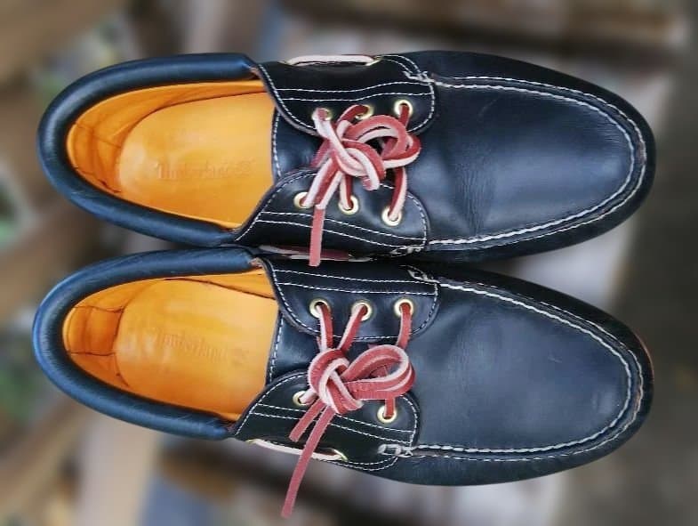 TIMBERLANDティンバーランド 3アイ 10Wダークグリーン