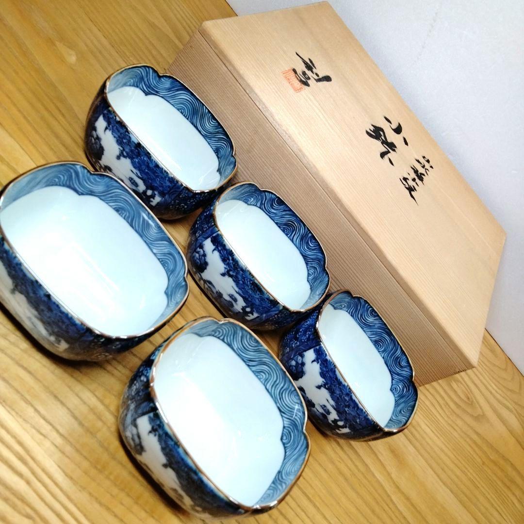 ☆ 加藤 利昌 清水焼 梅小紋鉢