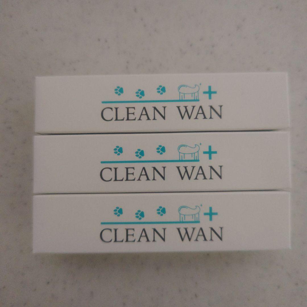CLEAN WAN クリーンワン 犬 歯磨きジェル 15g 新品 3本セット - メルカリ
