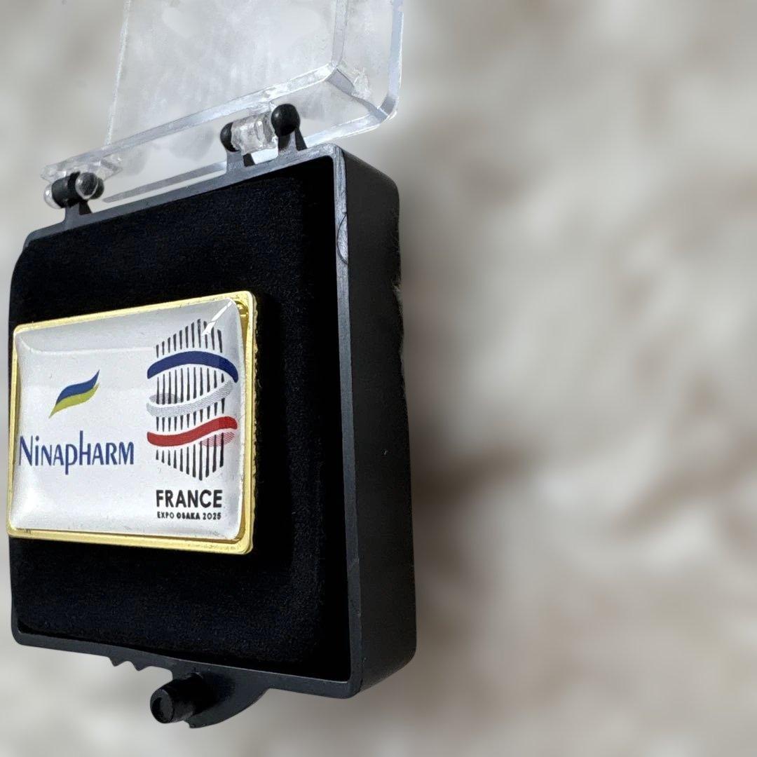 2025万博記念ピンバッチ フランスパビリオン バッチ ピンバッジ 万博