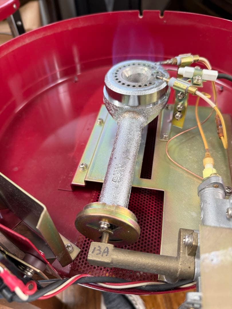 ニューラジアント AK-8 青木能率研究所 実働品 都市ガス用 ニュー